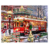 Springbok Christmas Trolley 1000-Piece Jigsaw Puzzle