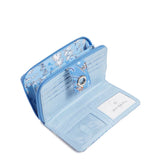 Vera Bradley Disney Cinderella Paisley Friends RFID Turnlock Wallet
