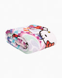 Vera Bradley Plush Throw Blanket in Hello Kitty Paisley