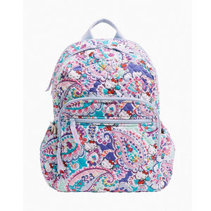 Vera Bradley Campus Backpack in Hello Kitty Paisley