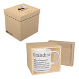 Grandma's Jobs & Humorous Titles 14 Oz. Ceramic Coffee Cup