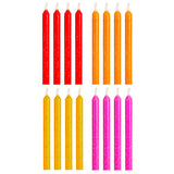 Warm Glitter Stick Candles