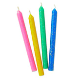 Colorful Glitter Stick Candles