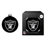 Raider Pirate Head Blown Glass Ornament