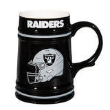 NFL Raiders Ceramic Stein Mug 24 Oz.