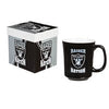 NFL Raiders 14 Oz. Ceramic Mug with Matching Gift Box