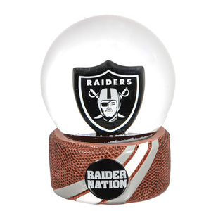 Las Vegas Raiders Water Globe