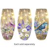 4.5" x 8.9" LED Lighted Wings & Blooms Spring Vase