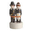 Pilgrim Couple LED Light Up Sitter