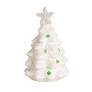 Color Changing LED White Tree Light Up Sitter