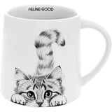 Animal Antics Kitten Cat Feline Good 17 Oz. Mug