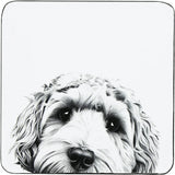 Animal Antics Dog 4.25" Coaster