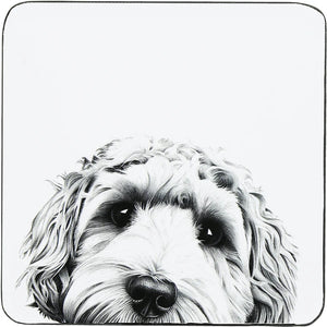 Animal Antics Dog 4.25" Coaster