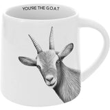 Animal Antics Goat You're the G.O.A.T. 17 Oz. Mug