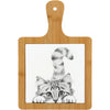 Animal Antics Cat Bamboo & Ceramic Tile Trivet