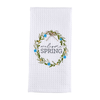 Welcome Home Easter Embroidered Towel