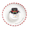 Christmas Sectioned Serving Dish Snowman Snow Many Choices