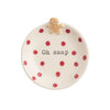 Oh Snap Gingerbread Man Trinket Tray 3.5"