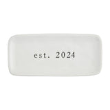 Est. 2024 Everything Trinket Dish Tray