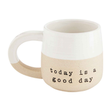 Good Day Stoneware Tea Mug
