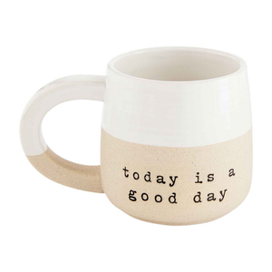 Good Day Stoneware Tea Mug