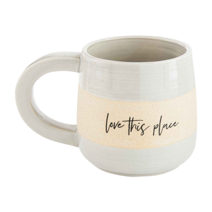 Love This Stoneware Tea Mug