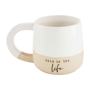 This Life Stoneware Tea Mug