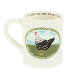 Welcome to the Crazy Coop Farm Chicken Mug
