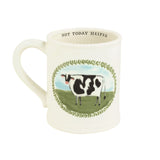 Not Today Heifer Farm Cow Mug