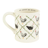 My Roost My Rules Farm Rooster Mug