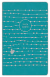 NIV Holy Bible for Girls--soft leather-look, teal