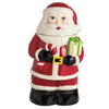 Classic Santa with Gift Sculpted Cookie Jar, 9.75"