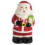 Classic Santa with Gift Sculpted Cookie Jar, 9.75"
