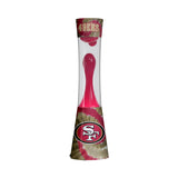 NFL San Francisco 49ers Tie-Dye Magma Lamp with Blue Tooth Speaker