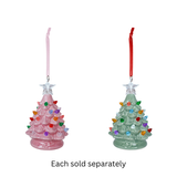 5.25" Pastels Pearlized Ceramic Tree LED