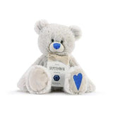 September Birthstone Bear Stuffed Animal Plush 8.5"