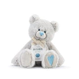 December Birthstone Bear Stuffed Animal Plush 8.5"