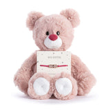 Big Sister Pink Bear Stuffed Animal Plush 8"