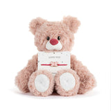 Love You Pink Bear Stuffed Animal Plush 6"