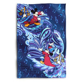 Vera Bradley Disney Fantasia Swirls Plush Throw Blanket