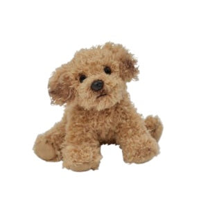 Golden Doodle Dog Stuffed Animal Plush Leo 5"