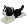 Black White Cat Stuffed Animal Plush Skeeter 9"