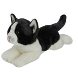 Black White Cat Stuffed Animal Plush Skeeter 9"