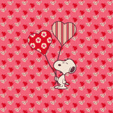 Vera Bradley Peanuts Snoopy Love Is in the Air Zip ID Case