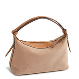 Vera Bradley Country Club Peanuts Floral in Oxford Canvas Peanuts Roxbury Crescent Shoulder Bag