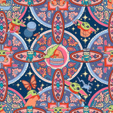 Vera Bradley Original Zip Hipster : Star Wars Grogu Medallion