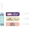 All Booked Up Book Lover Set of 4 Bookmarks with Tassel