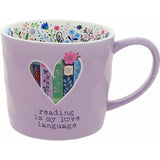 Reading is My Love Language 16 Oz. Mug