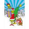 Grinch Christmas 150-Piece Puzzle in Candy Cane