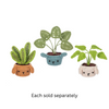 6.75" Crochet Dog House Plant Plush